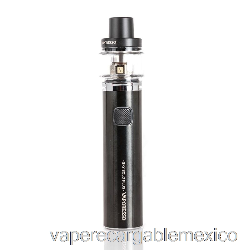 Vape Recargable Vaporesso Sky Solo & Solo Plus Kit De Inicio Edición Solo Plus - Negro